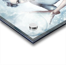 Magic Winter Woman In Luxury Fashion And Makeup Acrylic print