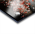 Happy Flower Girl In A Running Love Heart Romance Acrylic print