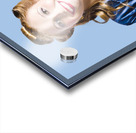 Retro receptionist Acrylic print