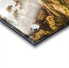 Meadows and mountains Acrylic print