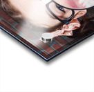 Funny Dentist Showing White Teeth And Big Smile Acrylic print