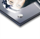 Young vintage sailor girl looking out to sea Acrylic print