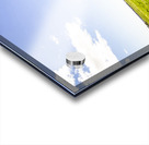 Wind powered farming station Acrylic print