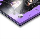 Magician blowing feathers Acrylic print