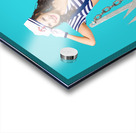 Gorgeous pin up sailor girl wearing hat Acrylic print