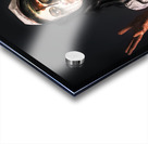 Living dead health professional putting on gloves Acrylic print