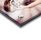 Pin-up Photographer Girl Taking Surprise Photo Acrylic print