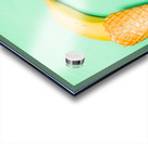 Whole bannana and slices placed in ice cream cone Acrylic print