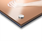 Happy Beautiful Pin Up Girl Drinking Tea Or Coffee Acrylic print