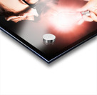 Smart Business Person Holding Light Bulb In Hand Acrylic print