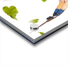 Glamorous woman gardening Acrylic print