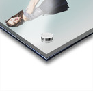 Vintage toned pinup portrait Acrylic print