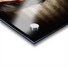 Dead Private Eye Detective Holding Smoking Gun Acrylic print