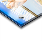 Rowing Goddess Acrylic print