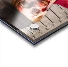 Monster police mug shot. Creepy criminal Acrylic print