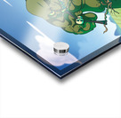 Fantasy ogre monster guarding fort Acrylic print