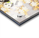 Painterly pandas Acrylic print
