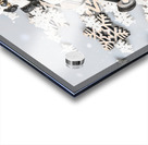 White winter adventure Acrylic print