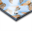 Dancing on a sky blue canvas Acrylic print