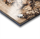 Rusty cup Acrylic print