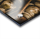 Weathered wooden whisky  Acrylic print