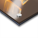 Liquid gold Acrylic print