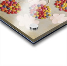 Paper clouds and candy balloons Acrylic print