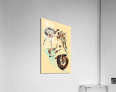 Comic wheels Acrylic Print