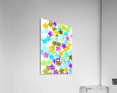 Festive flakes Acrylic Print