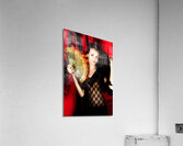 Hot Female Fire Dancer Acrylic Print