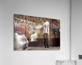 Blinded By The News Headlines Acrylic Print