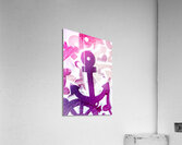 Stuck on sailing symbols Acrylic Print