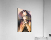 Jester magician performing magic trick Acrylic Print