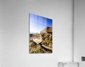 Old stone coastal boat house Acrylic Print