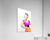 Beautiful Girl In Vintage Fashion Acrylic Print