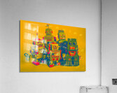 Ro-bits and bots Acrylic Print