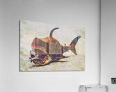 Shark eat Shark Acrylic Print