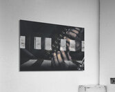 The typist. The key strokes. The pressing details Acrylic Print