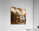 Rocking horse pin up Acrylic Print