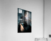 Scary Pirate With Sword Acrylic Print