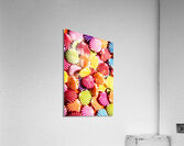 A colourful beach background Acrylic Print