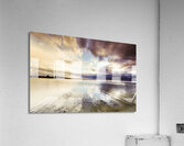 Pastel bay Acrylic Print