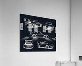 Blueprinted Acrylic Print