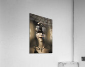 Beautiful party woman at luxury night ball Acrylic Print