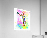 Mono the clown Acrylic Print