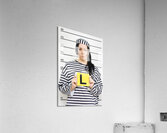 Learner Police Profile Acrylic Print