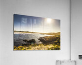 Calming coastal waters Acrylic Print