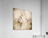 WWII tour of duty pin-up woman Acrylic Print