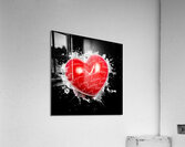 Heart art Acrylic Print