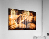 Still life bakery art. Shortbread cookies Acrylic Print